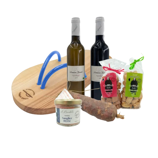 Box "U SPUNTINU Corse" Vin & Tong 40cm